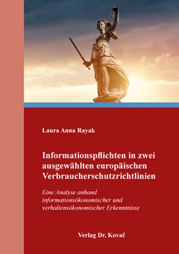 Abbildung von Rayak | Informationspflichten in zwei ausgewählten europäischen Verbraucherschutzrichtlinien | 1. Auflage | 2021 | 12 | beck-shop.de