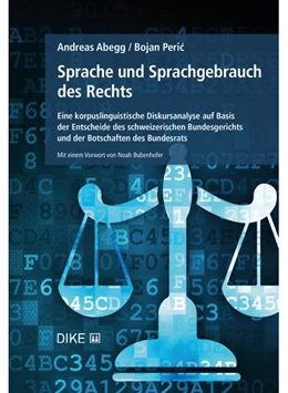 Abbildung von Abegg / Peric | Sprache und Sprachgebrauch des Rechts | 1. Auflage | 2021 | beck-shop.de