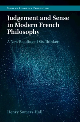 Abbildung von Somers-Hall | Judgement and Sense in Modern French Philosophy | 1. Auflage | 2022 | beck-shop.de