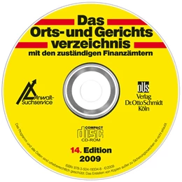 Abbildung von Das Orts- und Gerichtsverzeichnis | 1. Auflage | 2009 | beck-shop.de
