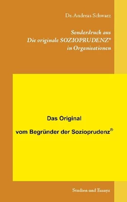 Abbildung von Schwarz | Sonderdruck aus Die originale SOZIOPRUDENZ® in Organisationen | 1. Auflage | 2021 | beck-shop.de
