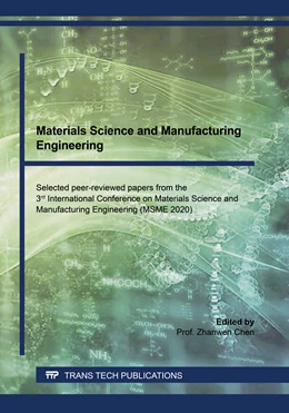 Abbildung von Chen | Materials Science and Manufacturing Engineering | 1. Auflage | 2021 | beck-shop.de