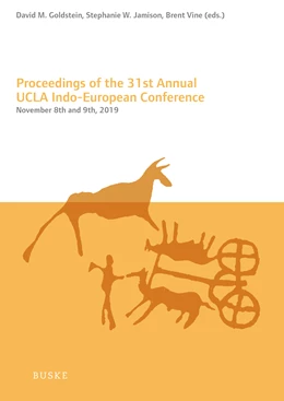 Abbildung von Goldstein / Jamison | Proceedings of the 31st Annual UCLA Indo-European Conference | 1. Auflage | 2021 | 31 | beck-shop.de