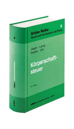 Abbildung von Jäger / Lang | Körperschaftsteuer | 20. Auflage | 2022 | Band 6 | beck-shop.de