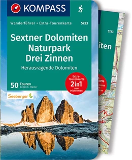 Abbildung von Hüsler | KOMPASS Wanderführer WF 5733 Sextner Dolomiten, Naturpark Drei Zinnen | 1. Auflage | 2021 | beck-shop.de