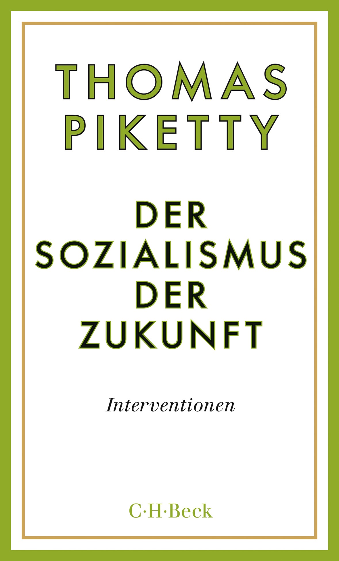 Cover: Piketty, Thomas, Der Sozialismus der Zukunft