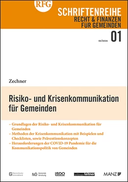 Abbildung von Zechner | Risiko- und Krisenkommunikation für Gemeinden | 1. Auflage | 2021 | beck-shop.de
