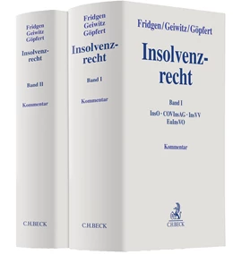 Abbildung von Fridgen / Geiwitz | Insolvenzrecht | | 2022 | beck-shop.de
