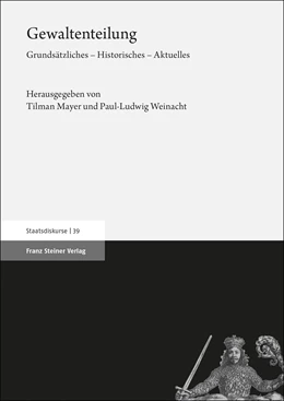 Abbildung von Mayer / Weinacht | Gewaltenteilung | 1. Auflage | 2021 | beck-shop.de
