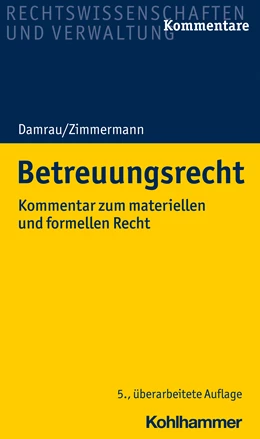 Abbildung von Damrau / Zimmermann | Betreuungsrecht | 5. Auflage | 2023 | beck-shop.de