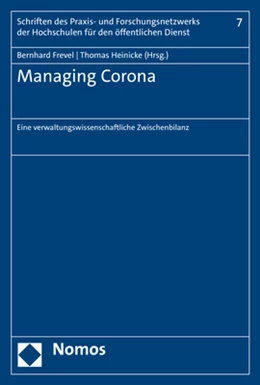 Abbildung von Frevel / Heinicke | Managing Corona | 1. Auflage | 2021 | beck-shop.de