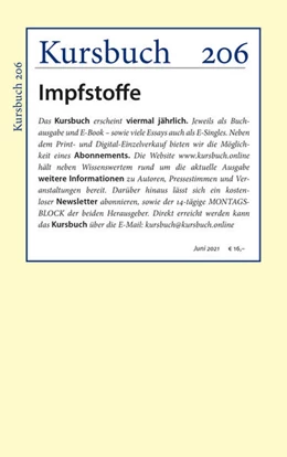 Abbildung von Nassehi / Felixberger | Kursbuch 206 | 2. Auflage | 2021 | beck-shop.de
