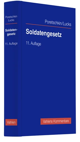 Abbildung von Poretschkin / Lucks | Soldatengesetz | 11. Auflage | 2022 | beck-shop.de