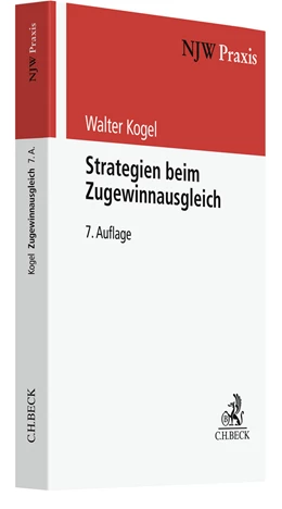 Abbildung von Kogel | Strategien beim Zugewinnausgleich | 7. Auflage | 2022 | Band 76 | beck-shop.de