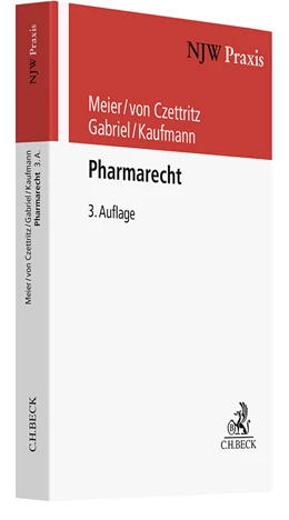 Abbildung von Meier / von Czettritz | Pharmarecht | 3. Auflage | 2023 | Band 93 | beck-shop.de
