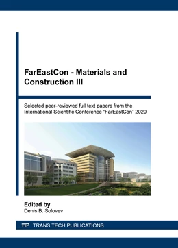 Abbildung von Solovev | FarEastCon - Materials and Construction III | 1. Auflage | 2021 | beck-shop.de
