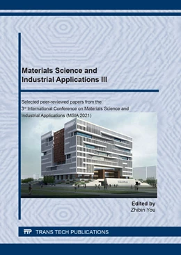 Abbildung von You | Materials Science and Industrial Applications III | 1. Auflage | 2021 | beck-shop.de