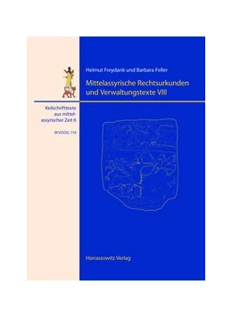 Abbildung von Freydank / Feller | Mittelassyrische Rechtsurkunden und Verwaltungstexte VIII | 1. Auflage | 2008 | 119 | beck-shop.de