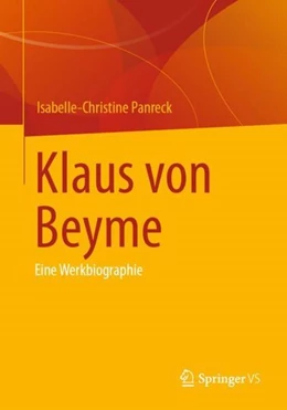 Abbildung von Panreck | Klaus von Beyme | 1. Auflage | 2021 | beck-shop.de