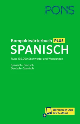 Abbildung von PONS Kompaktwörterbuch Plus Spanisch | 1. Auflage | 2021 | beck-shop.de