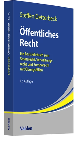 Abbildung von Detterbeck | Öffentliches Recht | 12. Auflage | 2022 | beck-shop.de