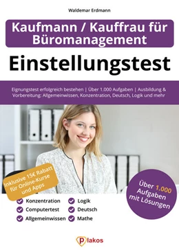 Abbildung von Erdmann | Einstellungstest Kaufmann / Kauffrau für Büromanagement | 1. Auflage | 2021 | beck-shop.de
