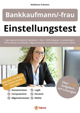 Abbildung von Erdmann | Einstellungstest Bankkaufmann / Bankkauffrau | 1. Auflage | 2021 | beck-shop.de