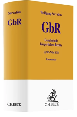 Abbildung von Servatius | Gesellschaft bürgerlichen Rechts: GbR | 1. Auflage | 2023 | beck-shop.de