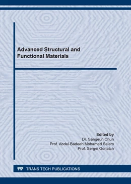 Abbildung von Chun / Salem | Advanced Structural and Functional Materials | 1. Auflage | 2021 | beck-shop.de