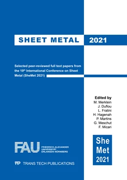 Abbildung von Merklein / Duflou | Sheet Metal 2021 | 1. Auflage | 2021 | beck-shop.de