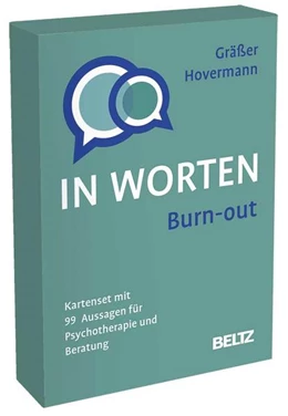 Abbildung von Gräßer / Hovermann jun. | Burn-out in Worten | 1. Auflage | 2021 | beck-shop.de