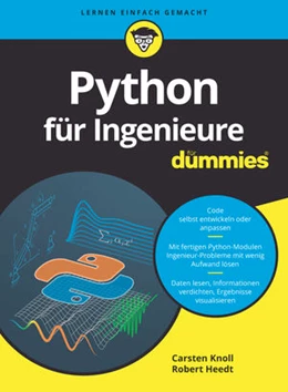 Abbildung von Knoll / Heedt | Python für Ingenieure für Dummies | 1. Auflage | 2021 | beck-shop.de