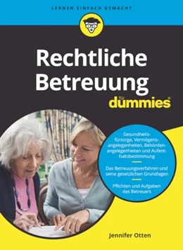 Abbildung von Otten | Rechtliche Betreuung für Dummies | 1. Auflage | 2021 | beck-shop.de