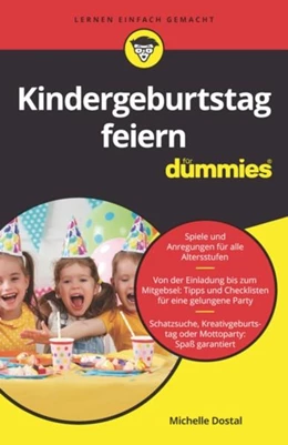 Abbildung von Dostal | Kindergeburtstag feiern für Dummies
 | 1. Auflage | 2021 | beck-shop.de