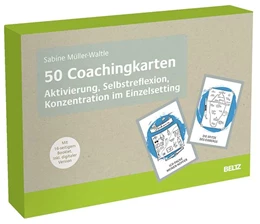 Abbildung von Müller-Waltle | 50 Coachingkarten Aktivierung, Selbstreflexion, Konzentration im Einzelsetting | 1. Auflage | 2021 | beck-shop.de