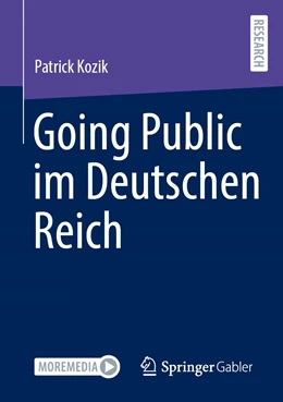 Abbildung von Kozik | Going Public im Deutschen Reich | 1. Auflage | 2021 | beck-shop.de