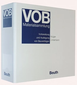 Abbildung von Krüger / Lindemann | VOB-Materialsammlung | 1. Auflage | 2023 | beck-shop.de