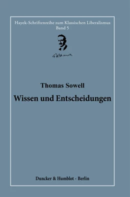 Abbildung von Sowell / Bouillon | Wissen und Entscheidungen. | 1. Auflage | 2021 | beck-shop.de