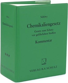 Abbildung von Schiwy / Becker | Chemikaliengesetz | 1. Auflage | 2019 | beck-shop.de