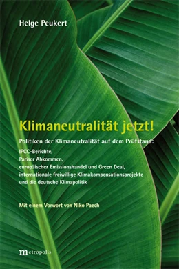 Abbildung von Peukert | Klimaneutralität jetzt! | 1. Auflage | 2021 | beck-shop.de