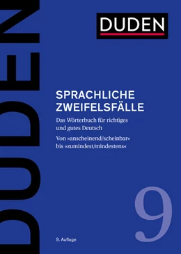 Abbildung von Dudenredaktion / Hennig | Duden ? Sprachliche Zweifelsfälle | 9. Auflage | 2021 | beck-shop.de