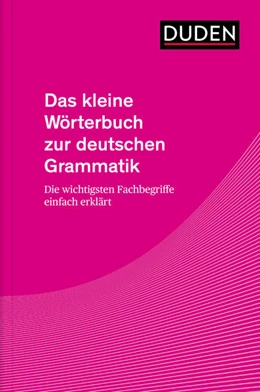 Abbildung von Das kleine Wörterbuch zur deutschen Grammatik | 1. Auflage | 2021 | beck-shop.de