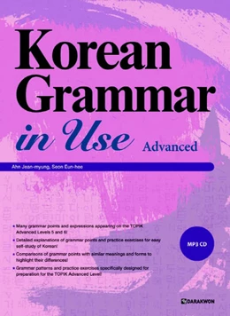 Abbildung von Ahn / Sun | Korean Grammar in Use - Advanced | 1. Auflage | 2014 | beck-shop.de