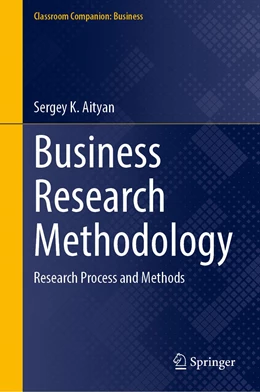 Abbildung von Aityan | Business Research Methodology | 1. Auflage | 2021 | beck-shop.de