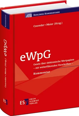 Abbildung von Conreder / Meier (Hrsg.) | eWpG | 1. Auflage | 2022 | beck-shop.de