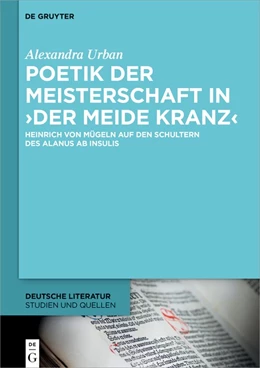 Abbildung von Urban | Poetik der Meisterschaft in ›Der meide kranz‹ | 1. Auflage | 2021 | 44 | beck-shop.de