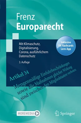 Abbildung von Frenz | Europarecht | 3. Auflage | 2021 | beck-shop.de