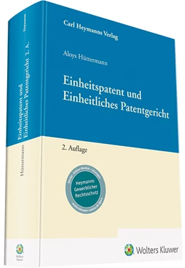 Abbildung von Hüttermann | Einheitspatent und Einheitliches Patentgericht | 2. Auflage | 2022 | beck-shop.de