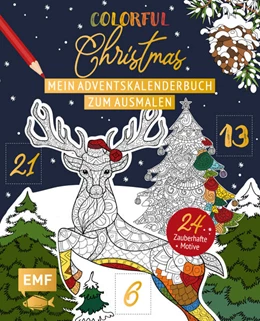 Abbildung von Mein Adventskalender-Buch zum Ausmalen: Colorful Christmas | 1. Auflage | 2021 | beck-shop.de