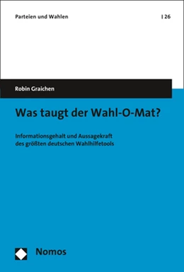 Abbildung von Graichen | Was taugt der Wahl-O-Mat? | 1. Auflage | 2021 | beck-shop.de